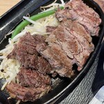 1 Pound Steak & Hamburg TAKERU - タケル&ハラミステーキコンビL