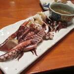 大政寿司 - イカ焼き！