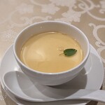 菜香新館 - 生姜茶入り なめらか杏仁豆腐