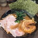 武道家 - ラーメン　チャーシュー3種盛り