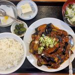 Chuukaryouri Kaen - マーボー茄子定食850円