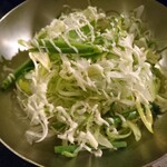 ときん - どっかりネギサラダ(429円)