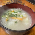 味寿食堂 - 豚汁