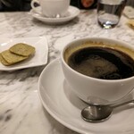 平五郎 - 新ホットコーヒー(紅茶のクッキー)