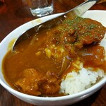 灼味噌らーめん 八堂八 - 国産和牛のすじカレー 400円