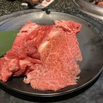 Amiyakitei - 仙台牛 赤身薄切り