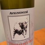 クラッカ イタリアン - 頼んだ赤ワインが欠品で、シェフのおすすめワインいただきました