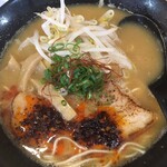 広島らーめん　平の家 - 料理写真:豚骨醤油 清盛（激辛）  900円なり