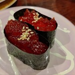 回鮮 まぐろ亭 - すじこ軍艦