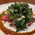 クラッカ イタリアン - 和牛カルパッチョ