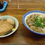 Mi yoshitomoe - 肉うどん&おでん