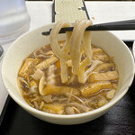 東京KINGうどん - 甘塩っぱいつけ汁