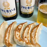 みんみん - みんみん(ビール、餃子)