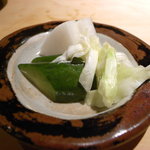 銀座うち山 - 漬物