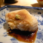 銀座うち山 - 焼き胡麻豆腐