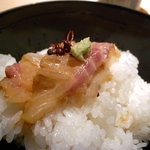 銀座うち山 - 鯛茶漬け