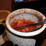 ラーメン 五福 - 無料のキムチ