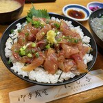 Nishiyo - あじたたき丼1350円