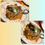 ニジイロ アルコバレーノ - 牛肉の赤ワイン煮込みリゾット