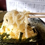 そば処 五利家 - 白い、、、麺