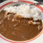 幸楽苑 - 「らーめん屋さんのカレー」はレトルト感が…(,,•﹏•,,)