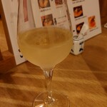 大衆すき焼き とみい - 白ワイン　グラス