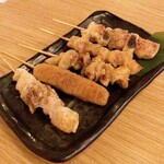 銀邸とり馬 - 焼き鳥盛り合わせ