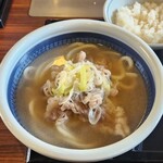 丸亀製麺 - 神戸牛 旨だしうどん