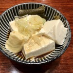 手打ちそば ニ丘 - 湯豆腐@¥850