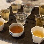 中國菜 奈良町 枸杞 - お茶の飲み比べ