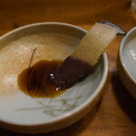 長崎の味処 鮨・割烹さくらい - 良質のアミを食べた、北極のクジラ肉！美味い！！