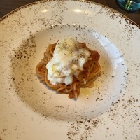 JAM17 DINING - ブラッターチーズとポモドーロのパスタ