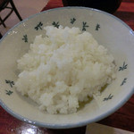 ご飯が立ってて実に美味しい。