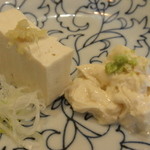 とうふとゆばさし；アップ