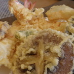 吟八亭 やざ和 - 天だね；アップ