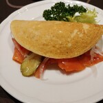 スンガリー - マリノーブナヤ・ケタのブリヌイパンケーキ包み