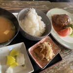 Kikuya - ハンバーグ定食ランチ980円