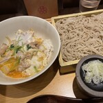 Sobakiri Miyota - 親子丼（小）お蕎麦（冷）