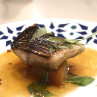 anchoa - 炭焼きのスミヤキ コンソメスープ仕立てアップ