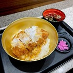 名代 富士そば - 贅沢かつ丼