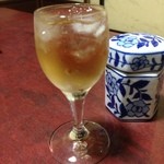 ぎをん縄手 とり安 - 食前酒(梅酒)