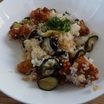 キッチン＆コーヒーCACTUS - からあげナスチャーハン