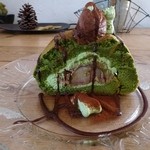 キッチン＆コーヒーCACTUS - 栗のロール