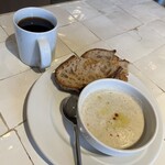 パーカー カフェ - 朝のスープセット
