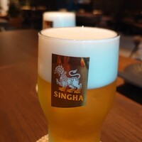 SAAWAAN BISTRO - シンハー生ビール