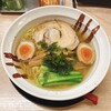 麺や 暁 - 塩ラーメン味玉入り