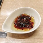 麺や 暁 - 焦がしネギ油