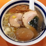 たけちゃんにぼしらーめん - らぁ麺しお並盛