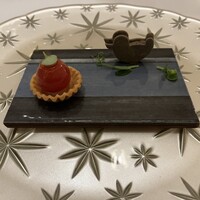 Ristorante Crocifisso - ミニトマトと鶏レバー