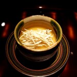 麻布 塊 - 長崎 すっぽんの茶碗蒸し + 松茸